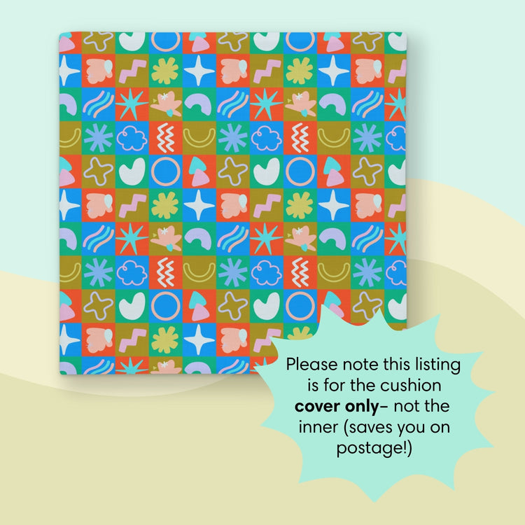 Colour Block Cushion