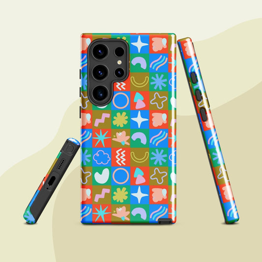 Colour Block Samsung Galaxy Phone Case