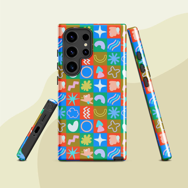 Colour Block Samsung Galaxy Phone Case