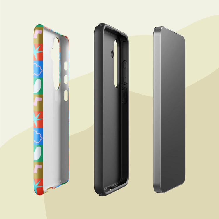 Colour Block Samsung Galaxy Phone Case