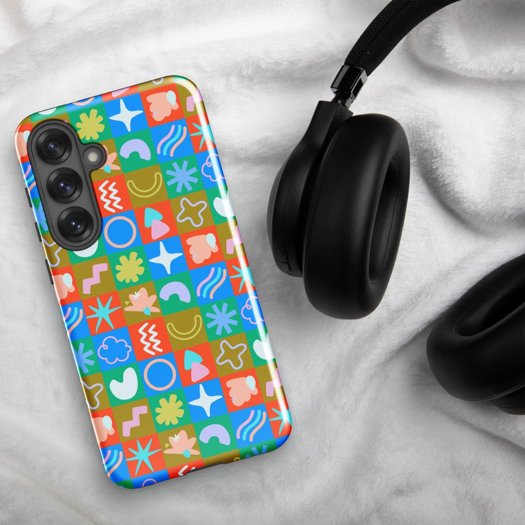 Colour Block Samsung Galaxy Phone Case