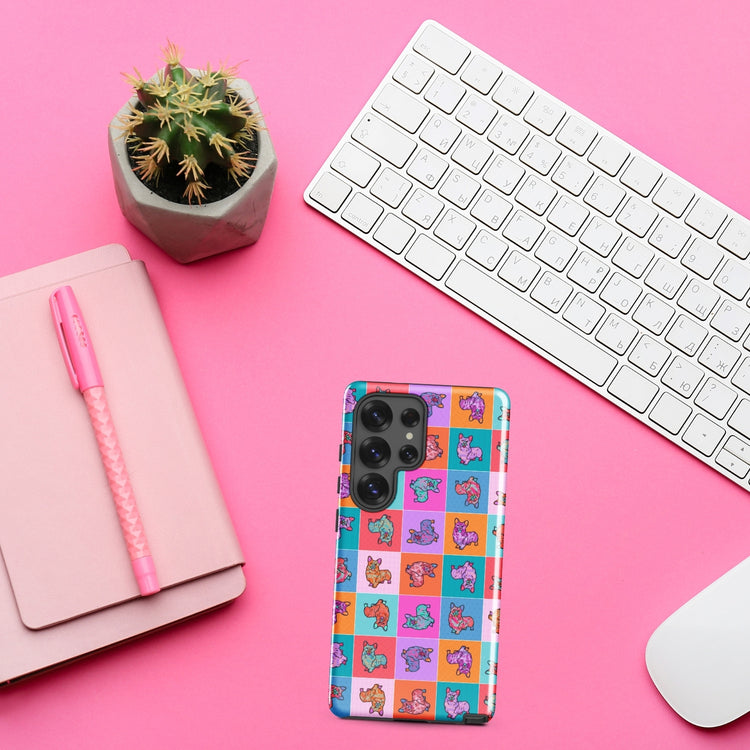 Crazi Corgis Samsung Galaxy Phone Case