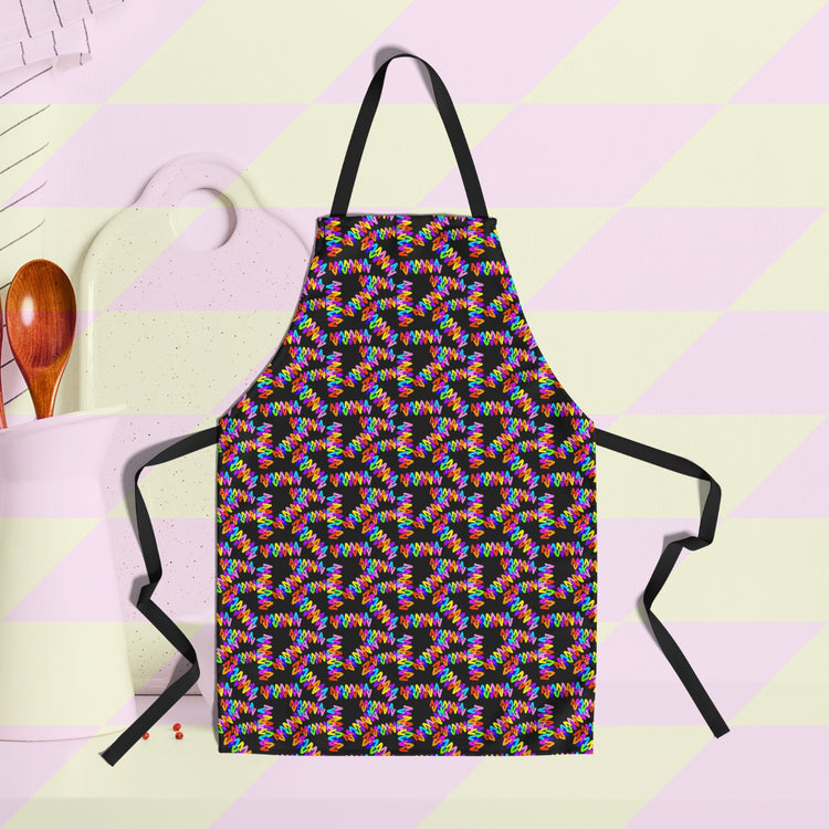 Electric Zigzag Apron
