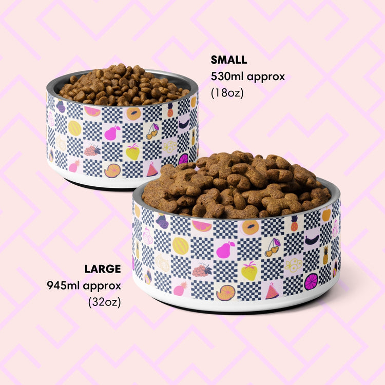Fruit Salad Pet Bowl