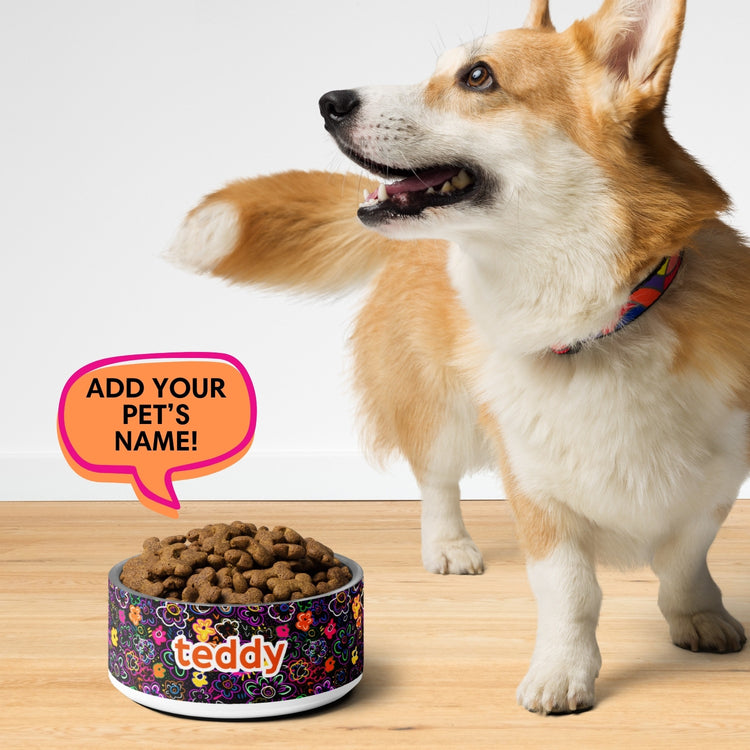 In the Midnight Garden Pet Bowl