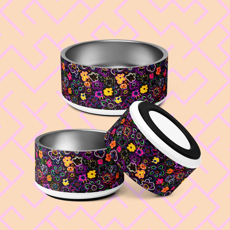 In the Midnight Garden Pet Bowl