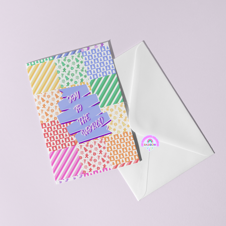 Joy to the World Christmas Card