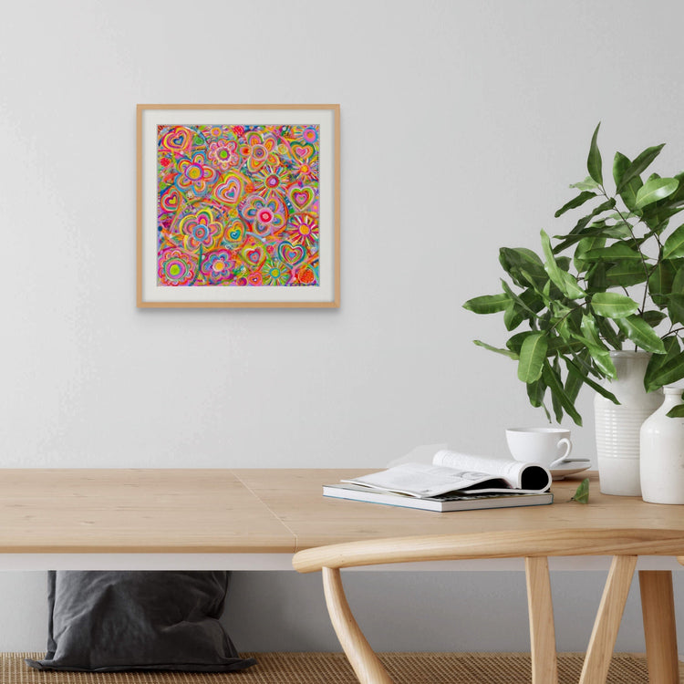 Love in Neon Fine Art Print