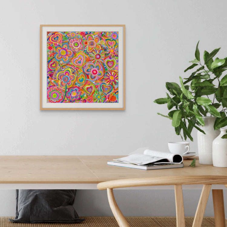 Love in Neon Fine Art Print