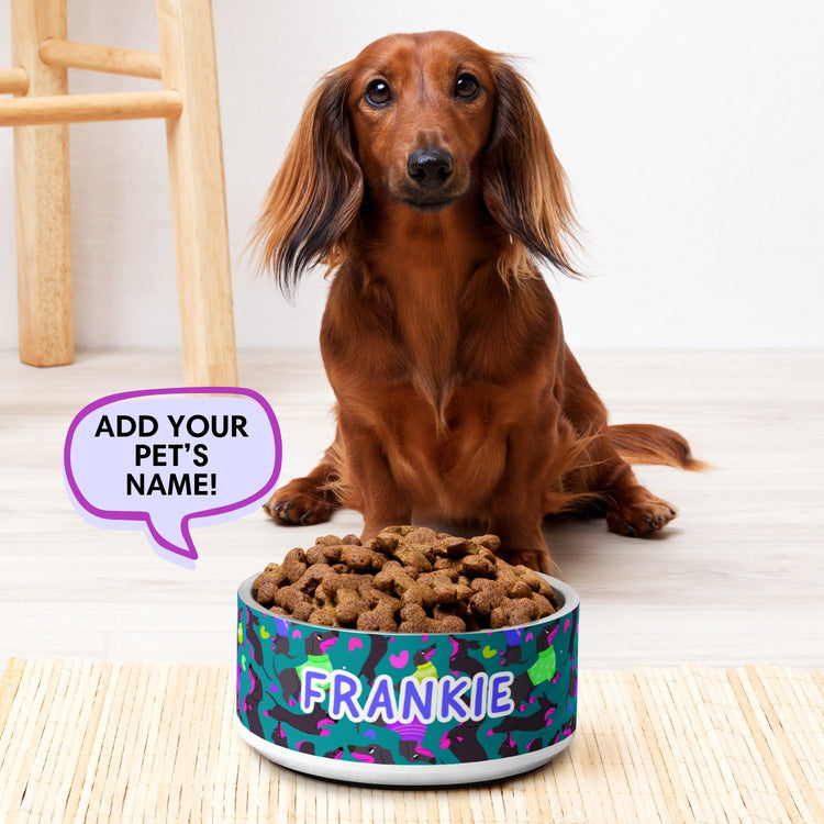 Silly Sausages Pet Bowl