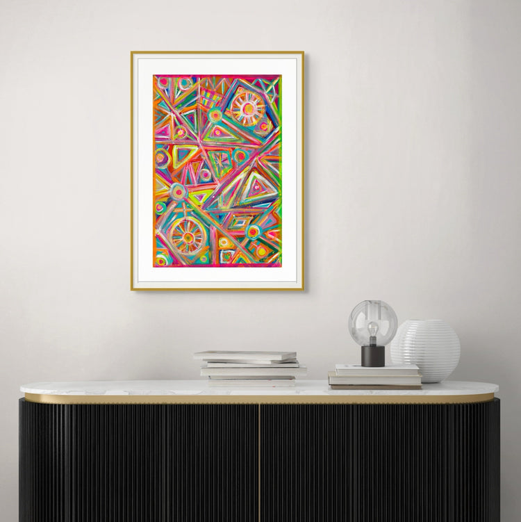 Tropical Geometry Fine Art Print