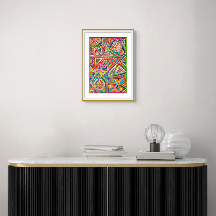 Tropical Geometry Fine Art Print