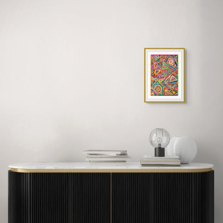 Tropical Geometry Fine Art Print