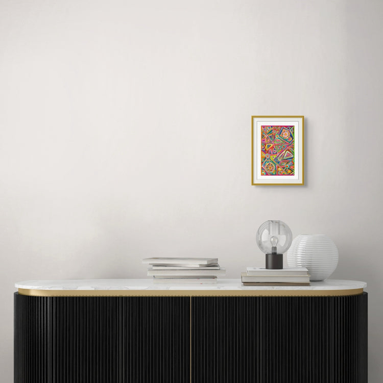 Tropical Geometry Fine Art Print