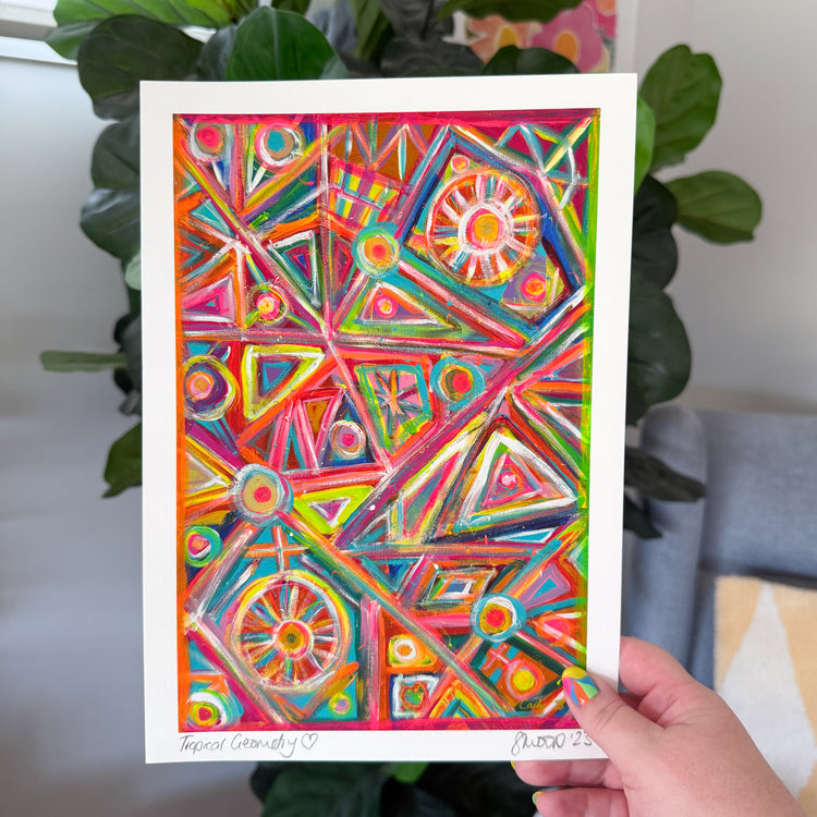 Tropical Geometry Fine Art Print