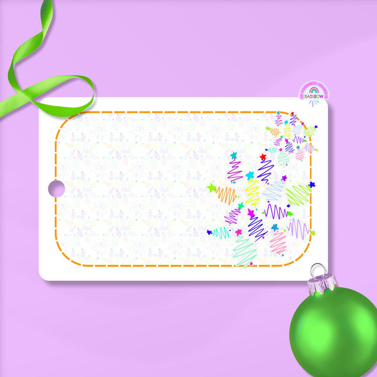 Xmas Tree Snowflake Christmas Wrap Set