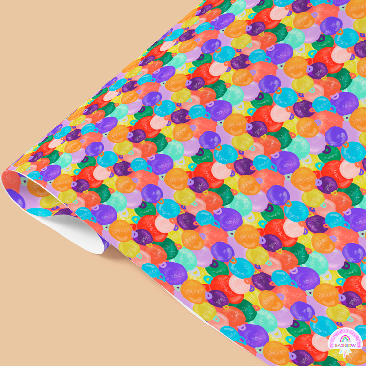 A Bundle of Baubles Christmas Wrapping Paper Sheets