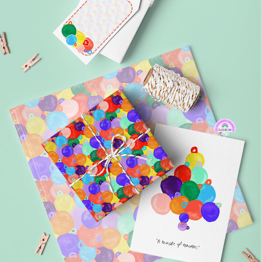 A Bundle of Baubles Christmas Wrap Set