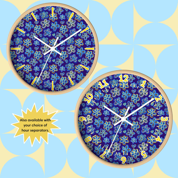 Bloomscape Wall Clock