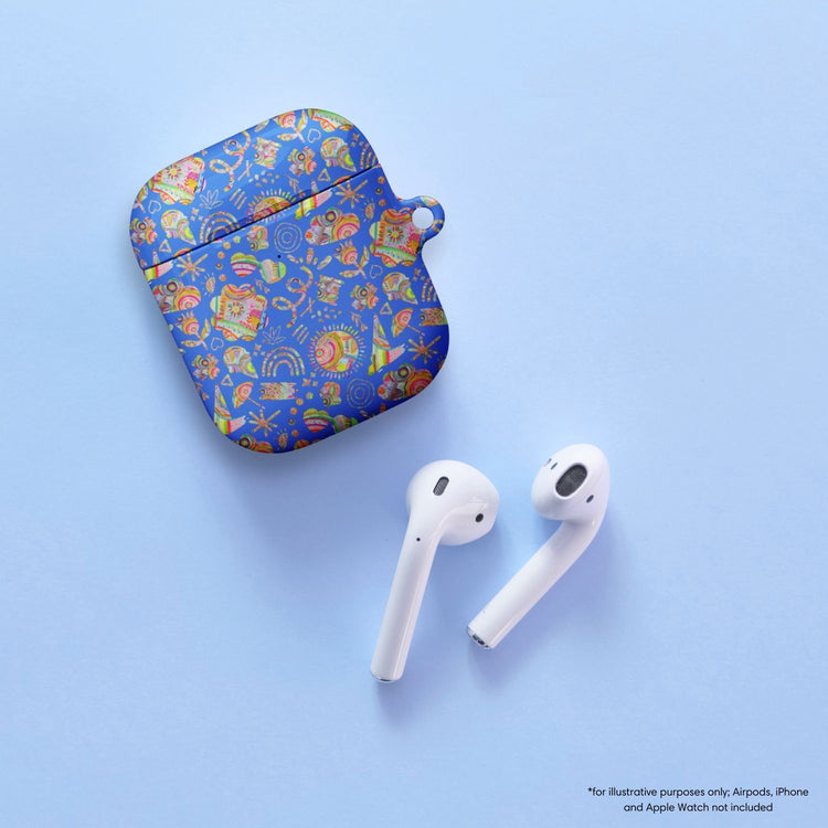 Blue Summer Sorbet AirPods Case