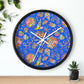 Blue Summer Sorbet Wall Clock