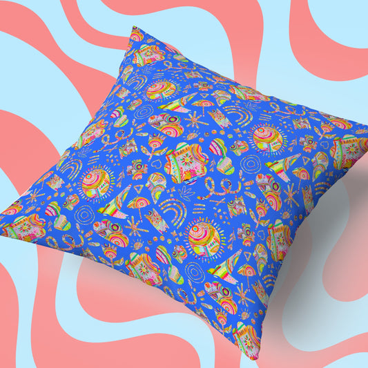 Blue Summer Sorbet Cushion