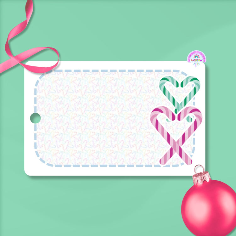 Candy Cane Christmas Wrap Set