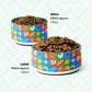 Colour Block Pet Bowl