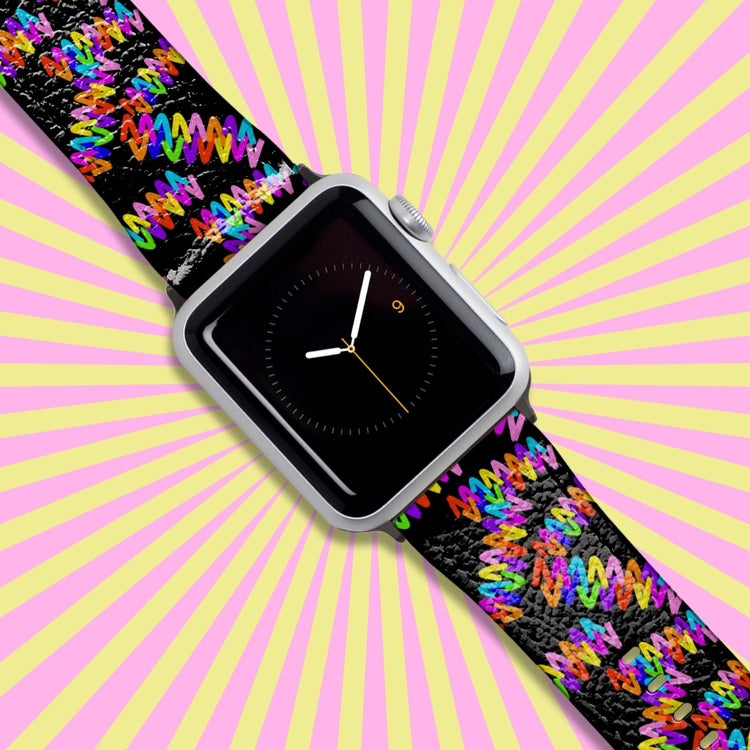 Electric Zigzag Apple Watch Band