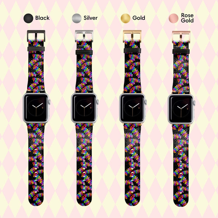 Electric Zigzag Apple Watch Band