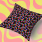 Electric Zigzag Cushion