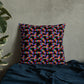 Electric Zigzag Cushion