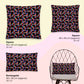 Electric Zigzag Cushion