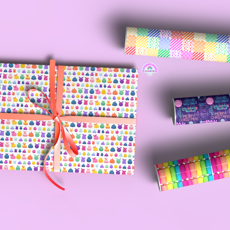 Figgy Pudding Wrapping Paper Sheets