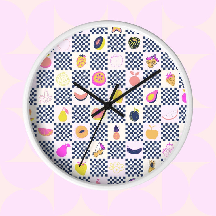 Fruit Salad Wall Clock