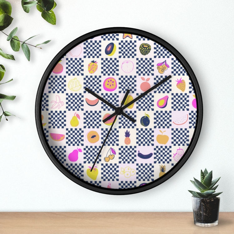 Fruit Salad Wall Clock