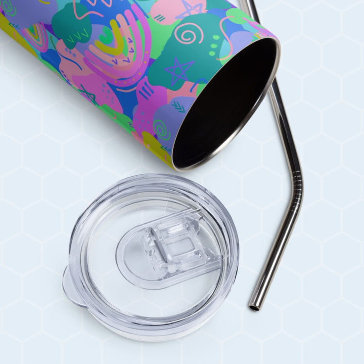 Funfetti Stainless Steel Tumbler