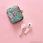 Geometric Rainbow AirPods Case