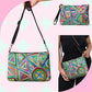 Geometric Rainbow Three-in-One Bag