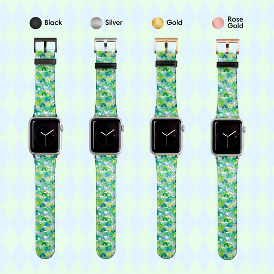 Green Rainbow Apple Watch Band