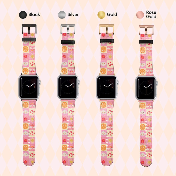 Happy Smiles Sunny Days Apple Watch Band