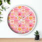 Happy Smiles Sunny Days Wall Clock