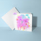 Floral Happy Birthday Card