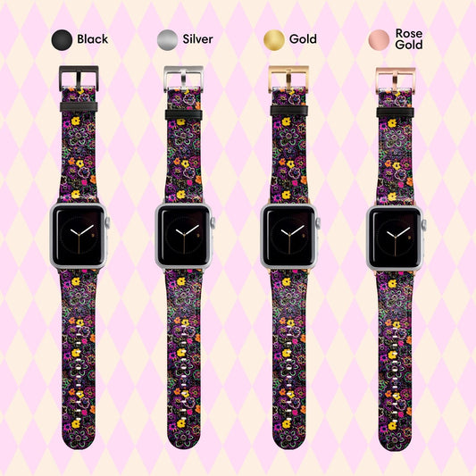In the Midnight Garden Apple Watch Band