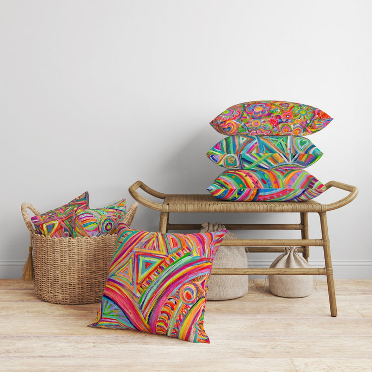 Karma Kaleidoscope Cushion