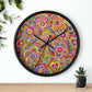 Love in Neon Wall Clock