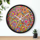 Love in Neon Wall Clock