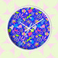 Neon Carnival Wall Clock