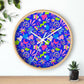 Neon Carnival Wall Clock