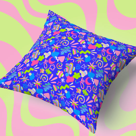 Neon Carnival Cushion